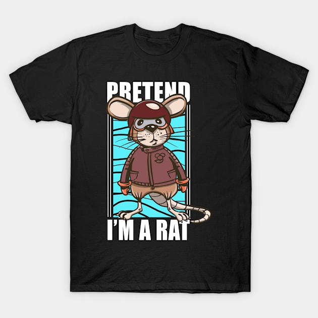 Rat, Rats, Rodent, Rat Owner T-Shirt by SiegfriedIlligDesign